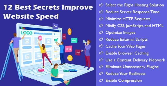 12 Best Secrets To Improve Website Speed