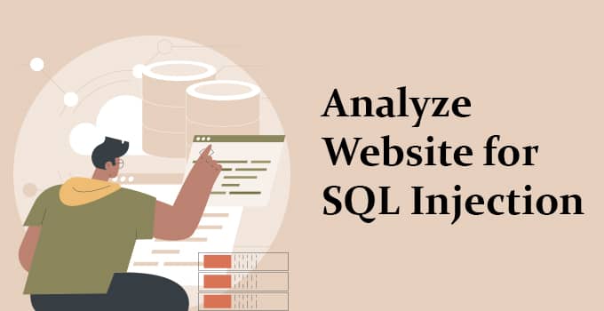 Analyze Website for SQL Injection