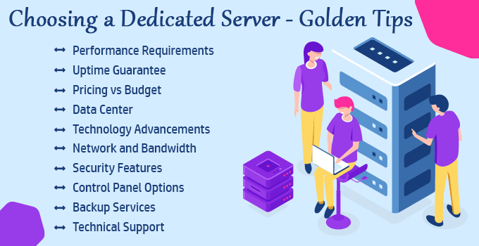 Choosing a Dedicated Server - Golden Tips