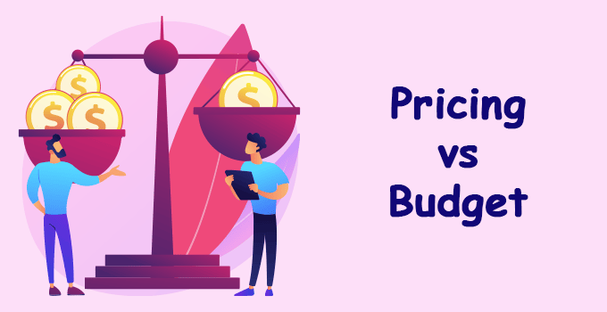 Pricing vs Budget