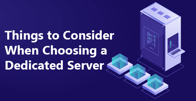 Buying a Dedicated Server