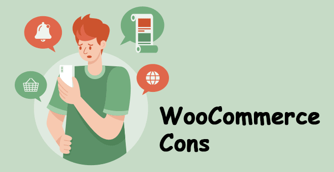 WooCommerce Cons