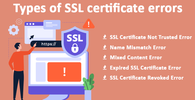 Types of SSL certificate errors