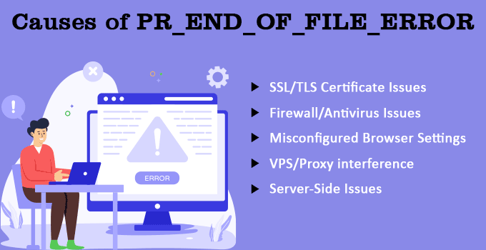 Causes of PR_END_OF_FILE_ERROR