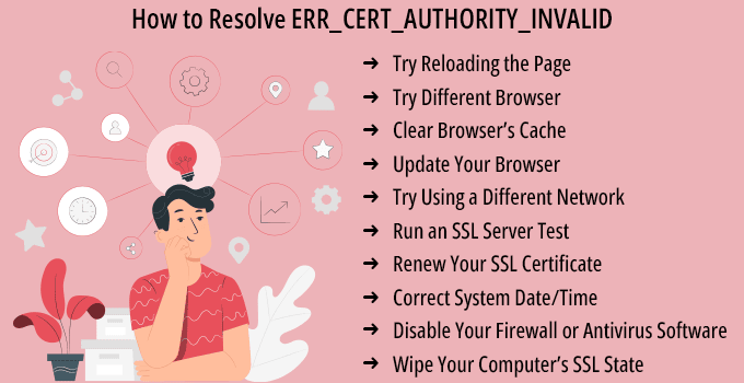 How to Resolve ERR_CERT_AUTHORITY_INVALID