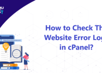 Check The Website Error Logs in cPanel