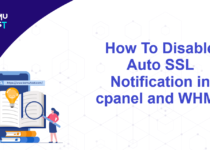 Disable Auto SSL Notification in cpanel and WHM