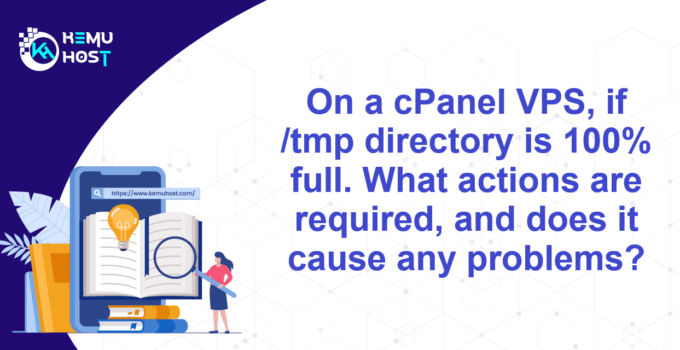 tmp directory is 100% full