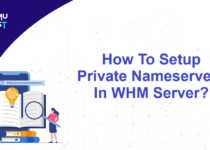 Setup Private Nameservers In WHM Server