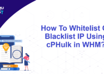 Whitelist Or Blacklist IP Using cPHulk in WHM