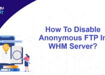 Disable Anonymous FTP In WHM Server