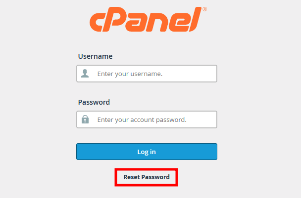 whm reset password enabled