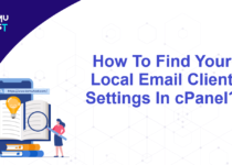 Find Your Local Email Client Settings In cPanel