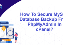 Secure MySQL Database Backup From PhpMyAdmin In cPanel