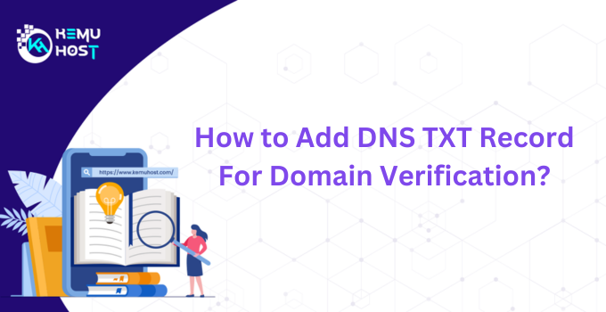 How to Add DNS TXT Record For Domain Verification